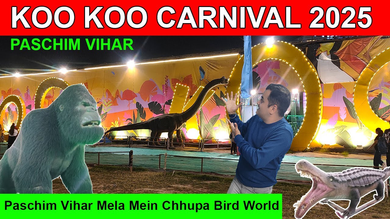 Paschim vihar mela 2025 | Koo koo carnival full tour 🎪 | Ticket Price, Timings, / delhi mela 2025