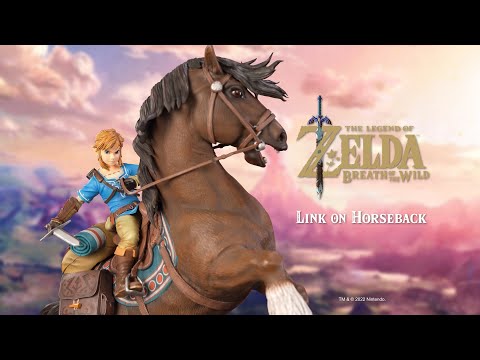 F4F Presents - The Legend of Zelda™: Breath of the Wild - Link on Horseback Resin Statue