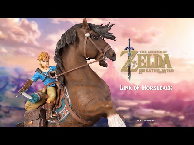 The Legend of Zelda: Breath of the Wild - Link on Horseback