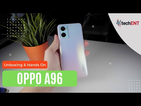 OPPO A96 Unboxing and Hands On || techENT