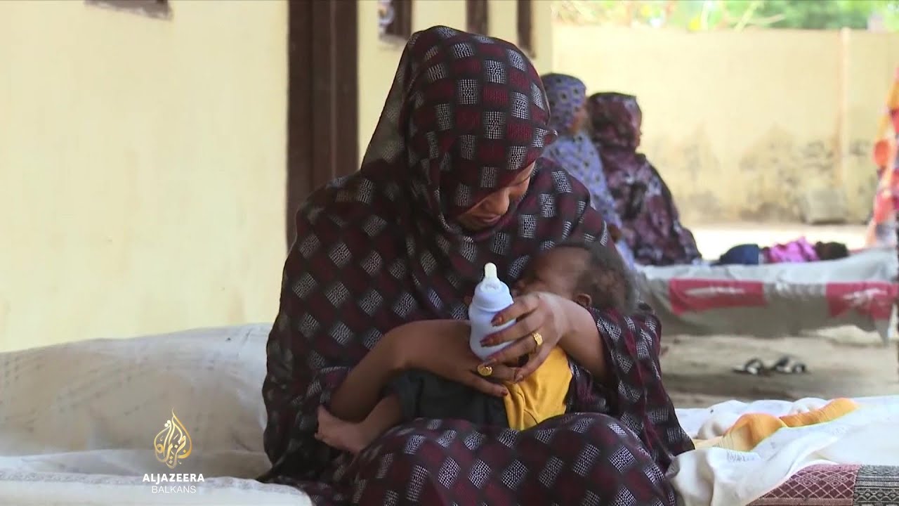 يتزايد عدد النازحين في السودان، لكن الموارد محدودة.
