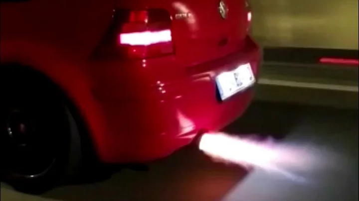 Golf IV GTI Jubi 1.8T - Extreme Anti Lag Sound & Flames / Launch Control
