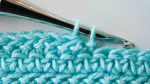 How to Crochet: Herringbone Half Double Crochet Increases & Decreases (Left Handed)