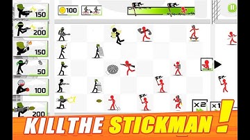 Stickman Army : The Defenders Part 1 level 1,2,3 (by PLAYTOUCH) / Android Gameplay HD