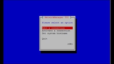 CentOS 7 Network Configuration Using nmtui Tool