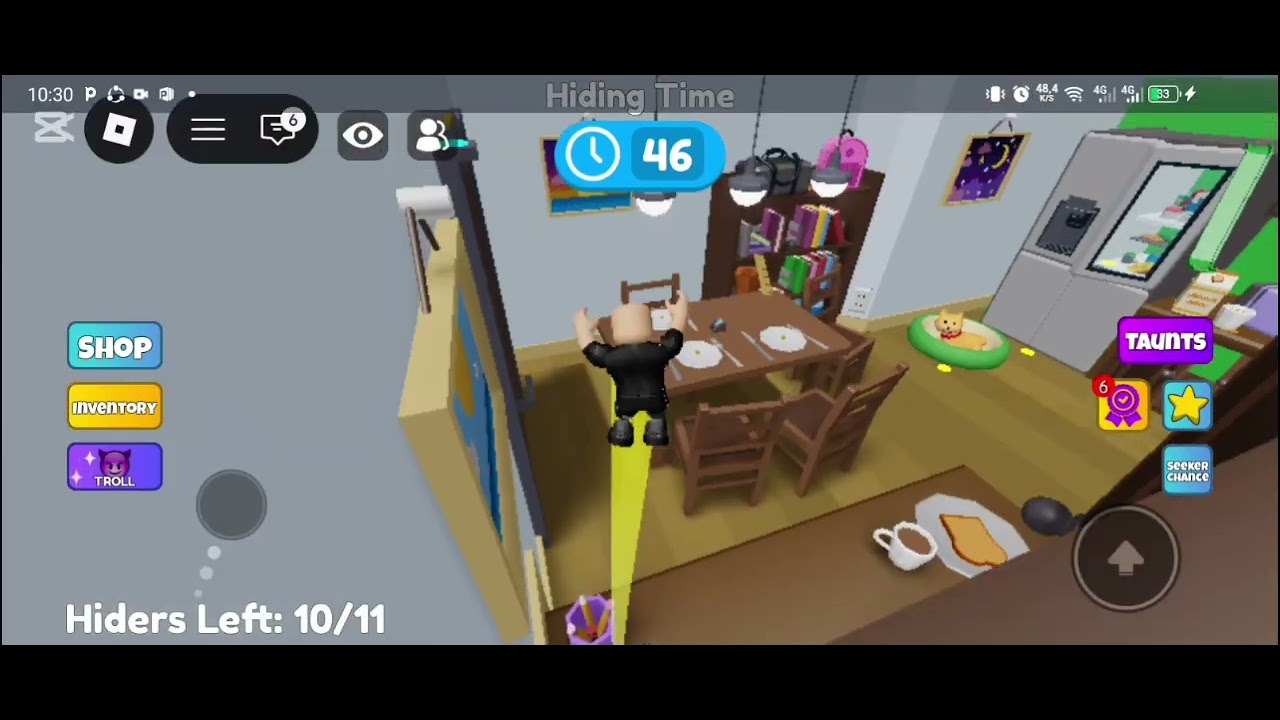 Playing mega hide and seek|roblox 