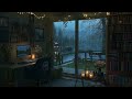 Soft Rain Outside the Window | 3 Hours Calm Study Vibes ☔🪟Relax Meditation Stress Relief Sleep