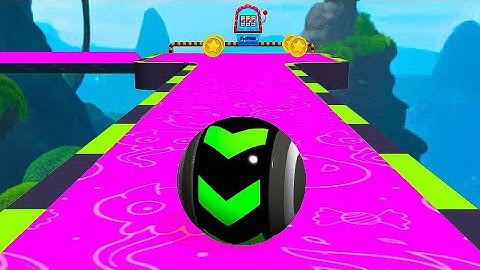 Sky Rolling Ball 3D Gameplay Speedrun iOS Android Level 1204