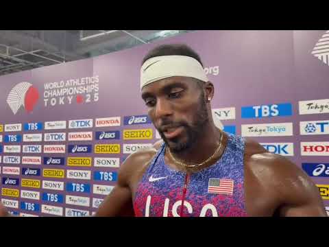 Kenny Bednarek disappointed after 4th place in men’s 100m at 2025 Tokyo World Championships