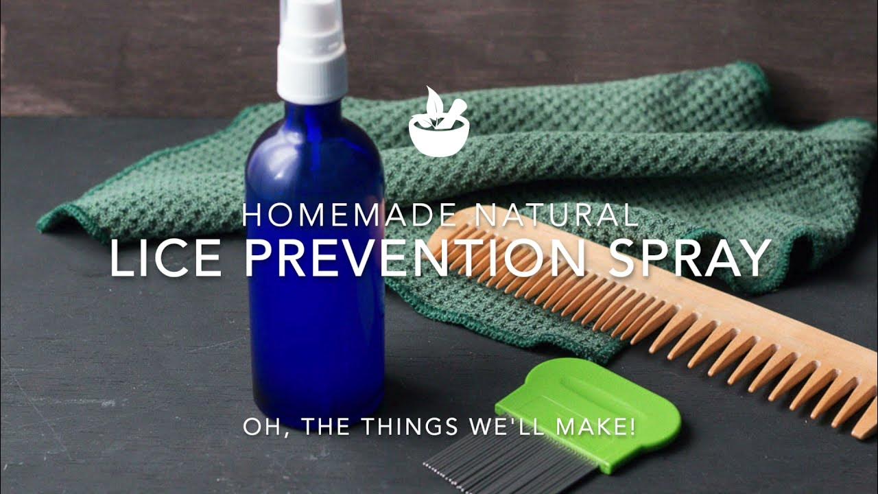 Natural Lice Prevention Spray YouTube