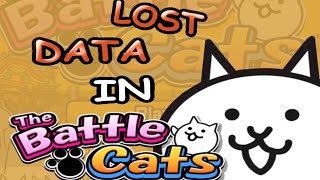 How to resolve the data loss problem in Battle Cats!