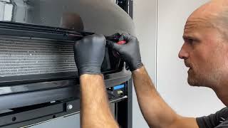 Radiator Grille Store Porsche 2009-2012 997.2 911 Radiator Grille Installation