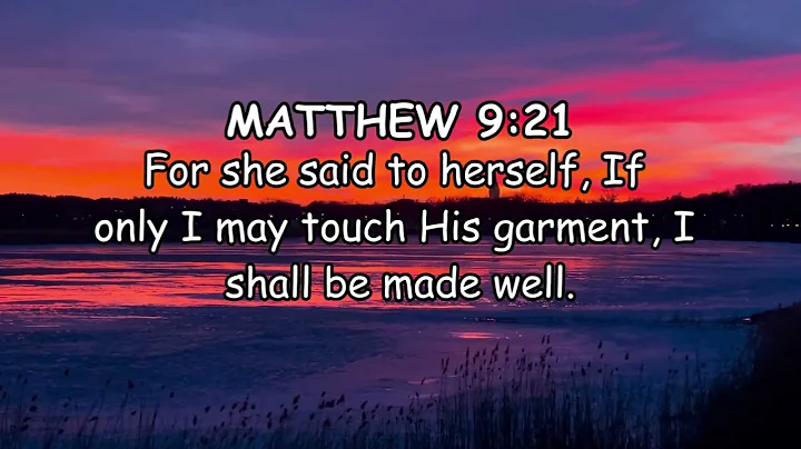 THE BOOK OF MATTHEW - CHAPTER 9(AUDIO BIBLE)