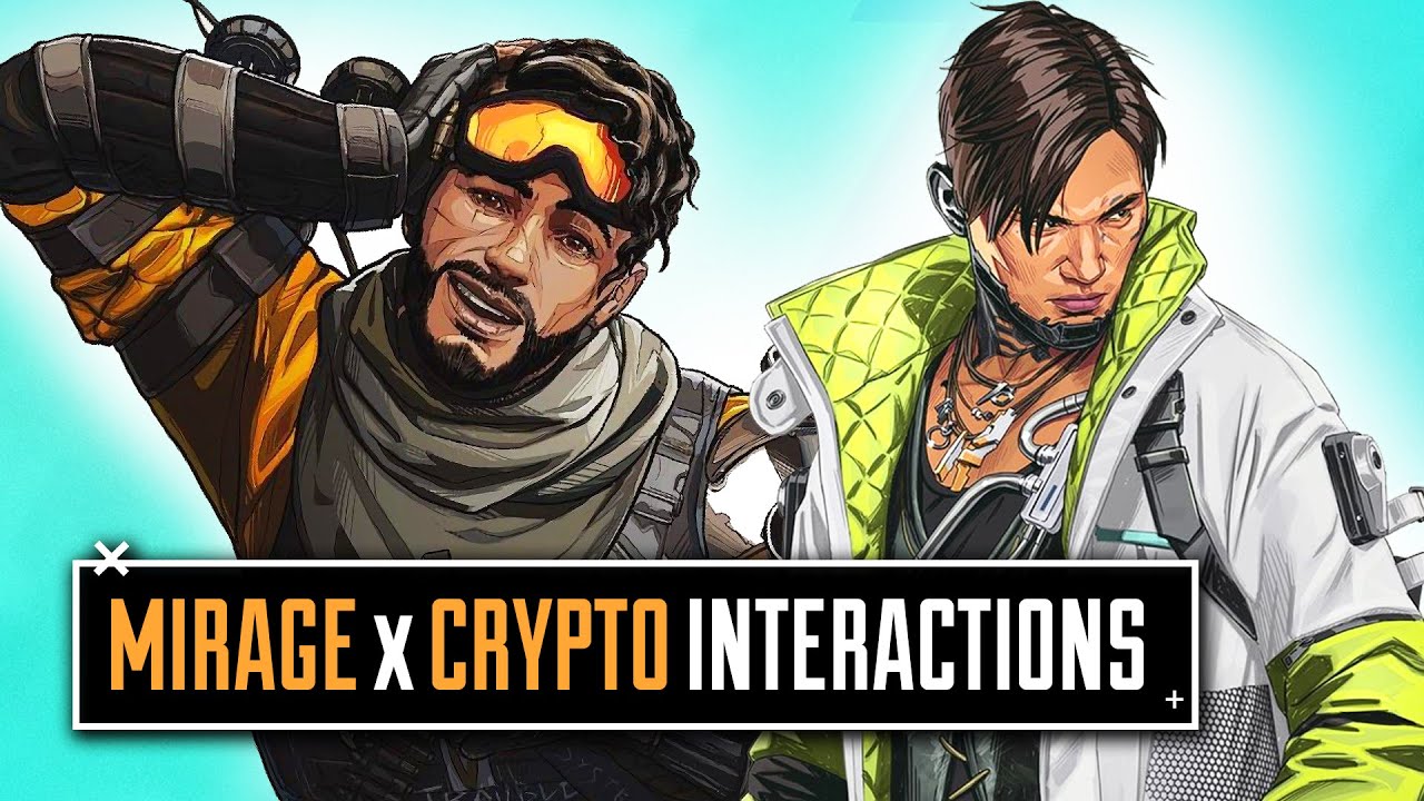 *NEW* Crypto and Mirage Interaction Voicelines - Apex Legends