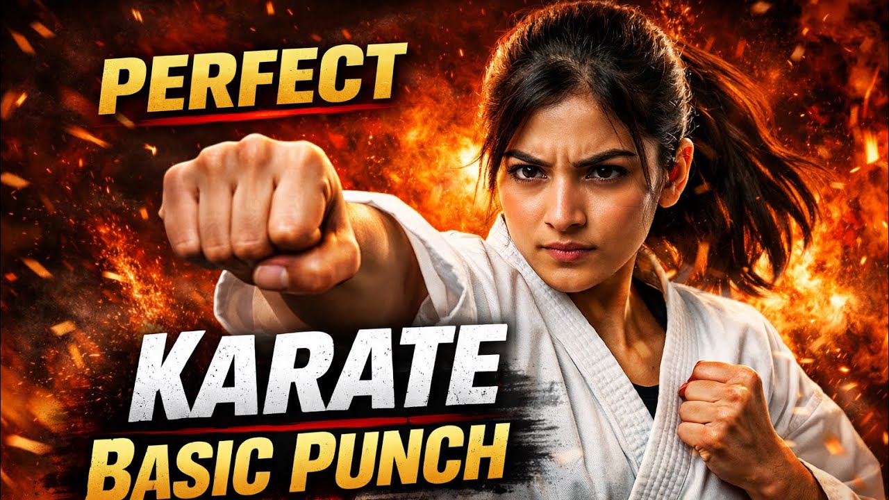 Perfect Karate Basic Punch | Speed & Power Training 💥#KaratePunch # ...