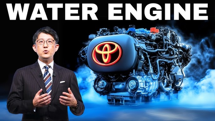 TOYOTA CEO: This NEW WATER ENGINE Will END Electric Cars! - YouTube