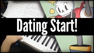 Dating Start! (UNDERTALE) Jazz Cover chords