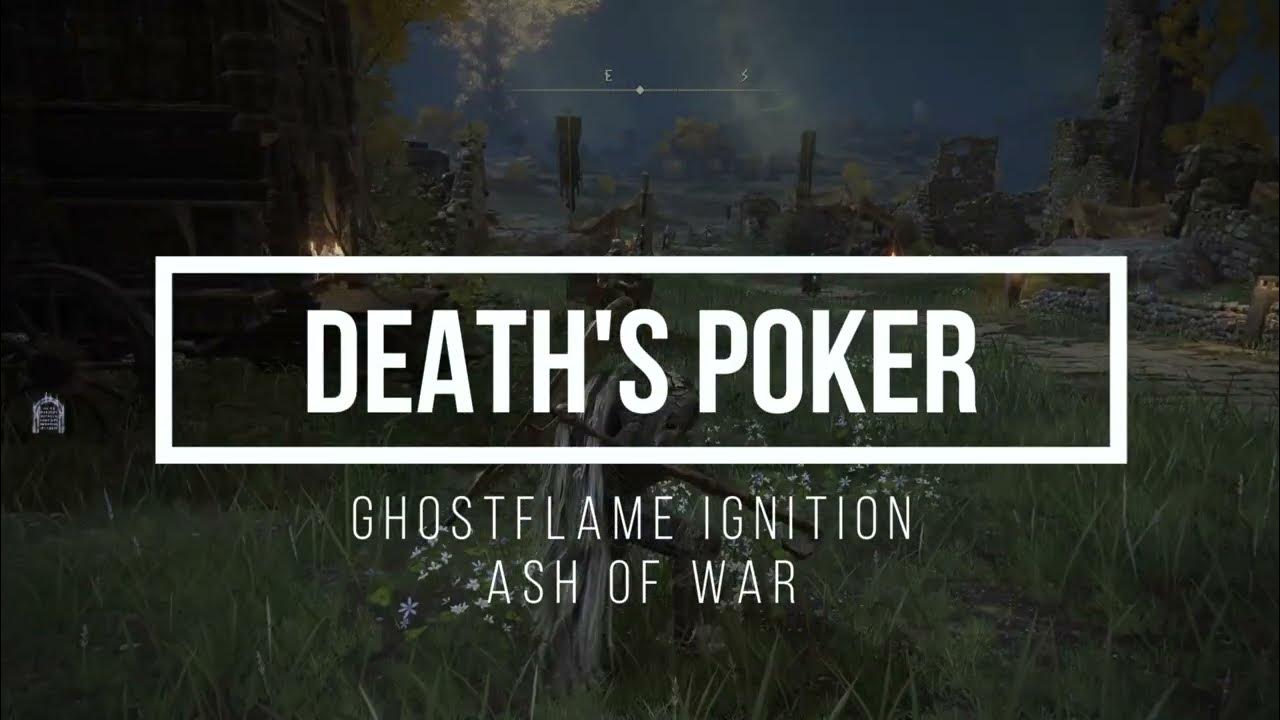 Elden Ring Ghostflame Ignition Ash of War is OP!!! Hoarfrost stomp