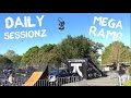 DAILY SESSIONS 4!! JUMPING THE MEGA RAMP!!