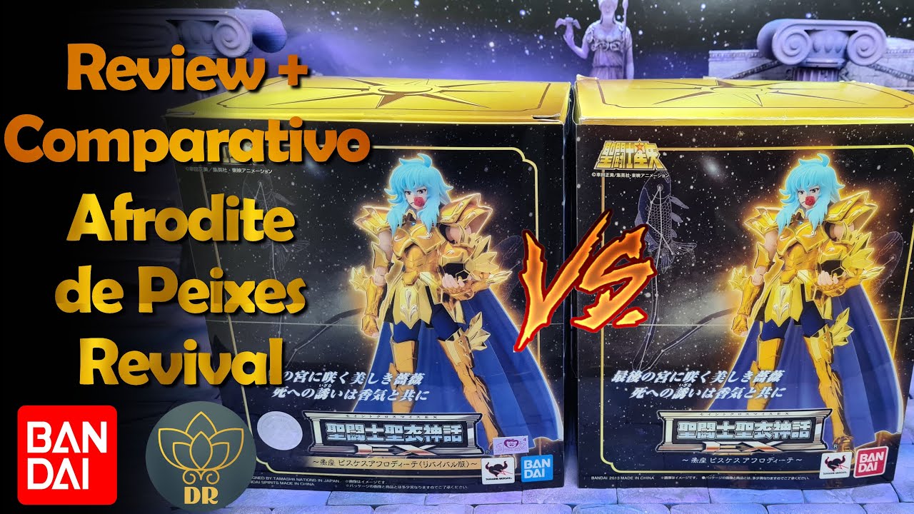 Afrodite de Peixes Revival Bandai Review + Comparativo