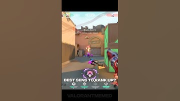Best Sensitivity to RANK UP Fast 💯 | Valorant Guide #shorts