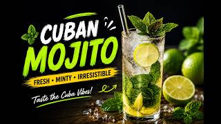 🍋 You Need to Try This Cuban Mojito! 🌿🥤