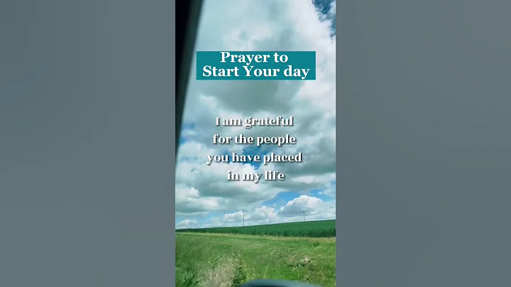 A prayer to Start Your Day For This Season