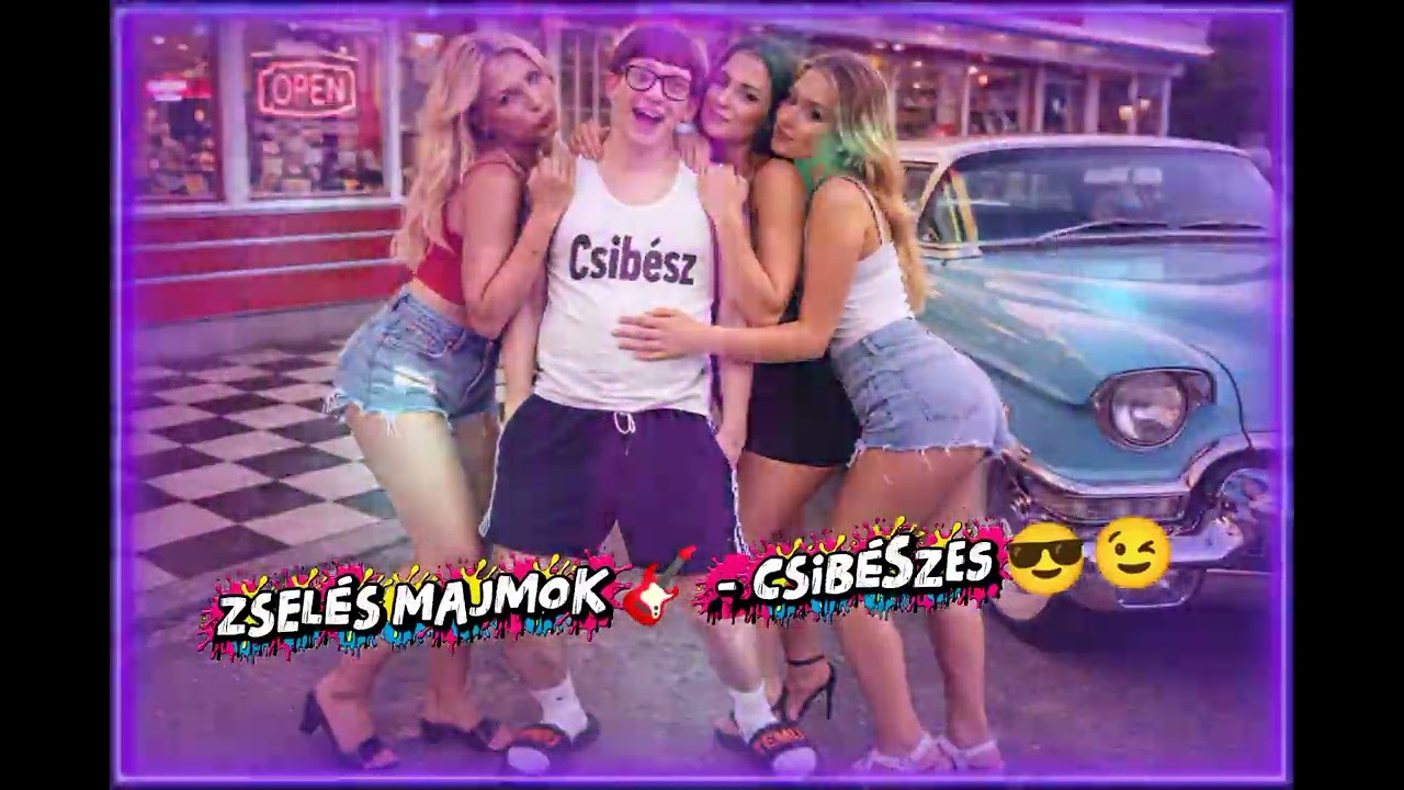 Zselés Majmok - Csibészes 😎🎸 (AI Rockabilly Cover)