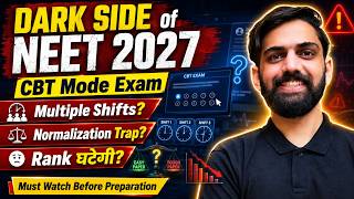 NEET 2027 CBT Mode Dark Side 😱 Multiple Shifts, Normalization Trap & Rank Problem Explained