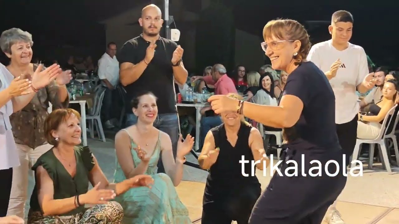 Πυργετός Τρικάλων εκδήλωση παραδοσιακό γλέντι χορός Πολιτιστικού Συλλόγου μέρος 5ο Σάββατο 12-7-2025