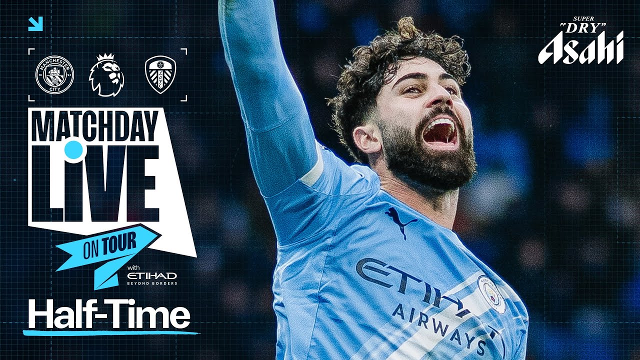 REACTION AT HALF-TIME AS CITY LEAD 2-0! | Man City 2-0 Leeds | Premier League
