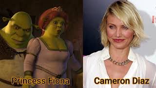Character And Voice Actor - Shrek 2 - Princess Fiona - Cameron Diaz