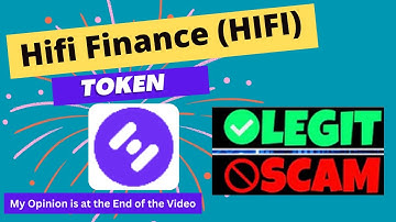 Is Hifi Finance (HIFI) Token Legit or Scam ??