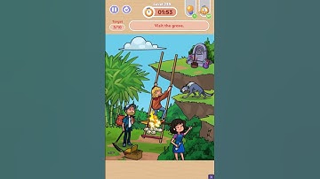 Tidy Master Level 239 - Build a Ladder for the Girl to Visit Grandpa’s Grave