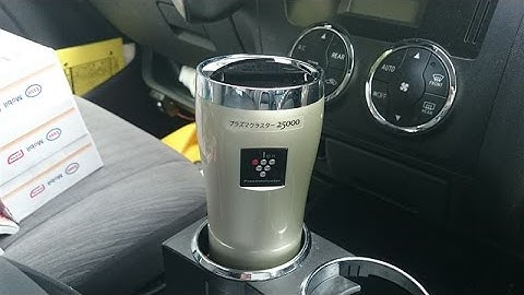 Máy Khử Mùi Ô Tô Phát ION Lọc Không Khí Plasma SHARP IG-FC15 Hàng Nhật Nội Địa