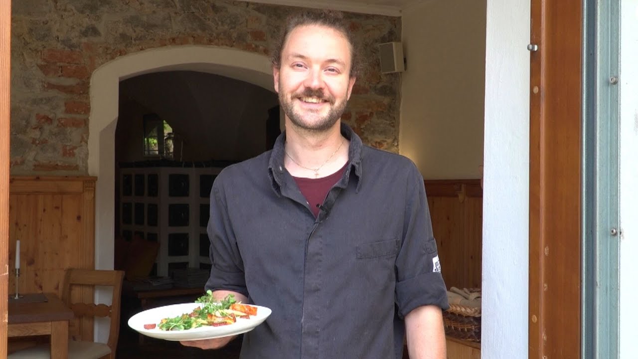 Kürbisravioli mit weißem Tomatenschaum - Rezepte aus unserer Region mit Topfgucker-TV!