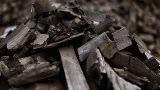 Производство древесного угля! Древесный уголь
