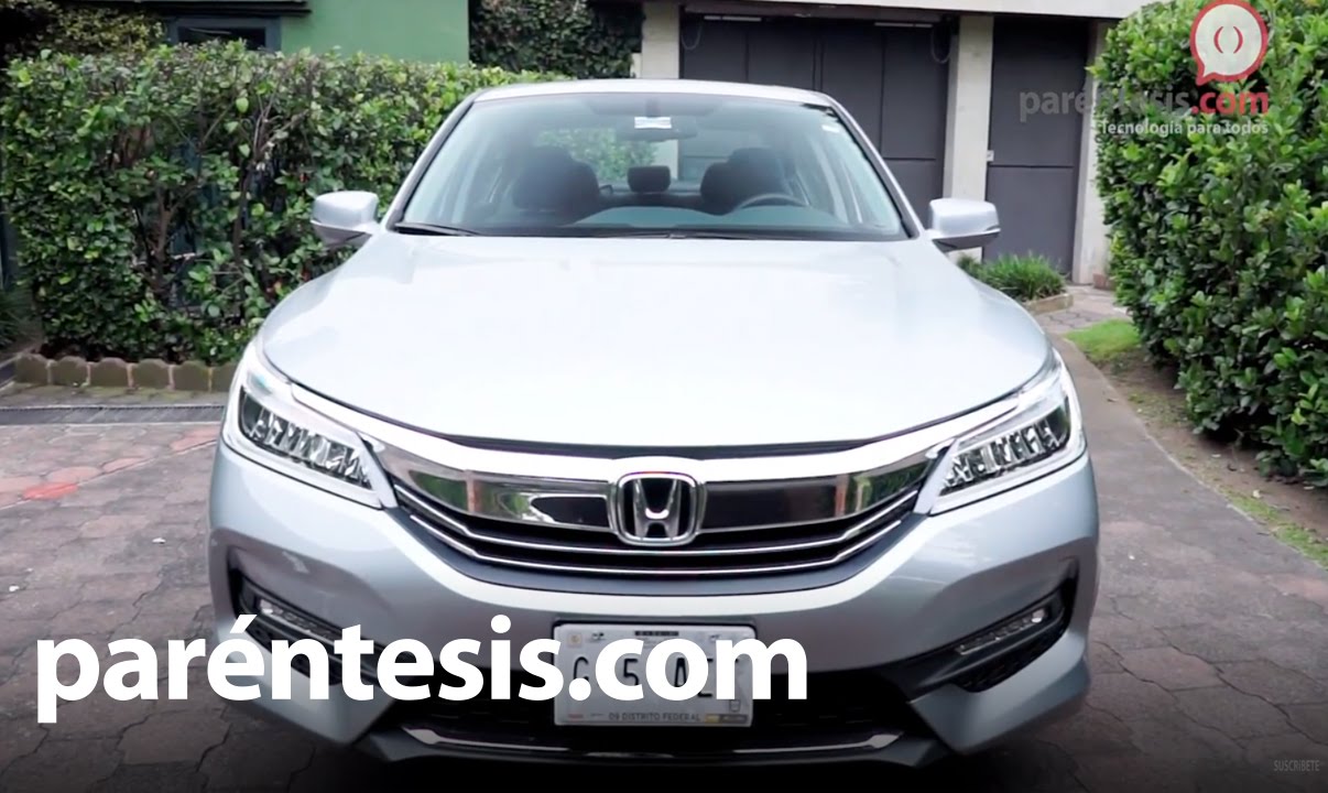 Honda Accord 2016 EXL V6 Navi, prueba de manejo en español - YouTube Honda Accord 2016 EXL V6 Navi, prueba de manejo en español - YouTube