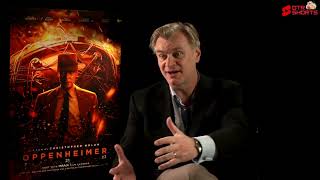 Christopher Nolan Oppenheimer Interview 😃