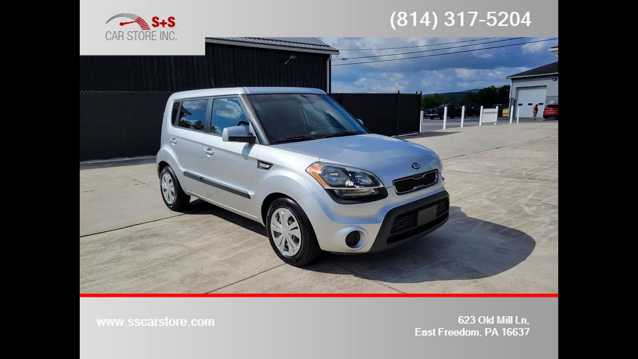 2013 KIA SOUL at S+S Car Store in East Freedom, PA 520276 YouTube