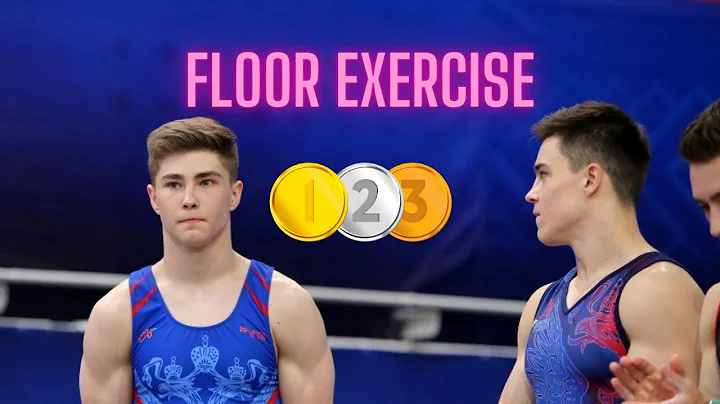 Top 8 Mens Gymnastics Floor Routines of Russian Cu...