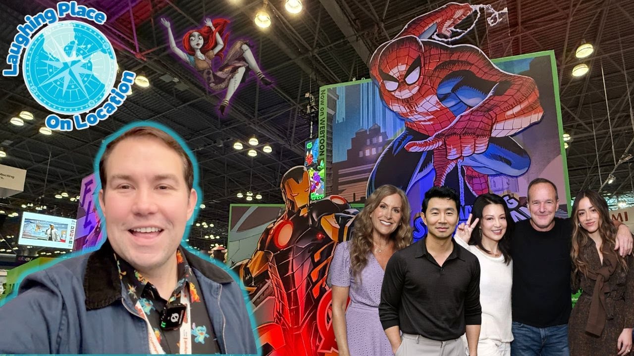 Место смеха на локации: New York Comic Con 2025 — Marvel, Hasbro, Disney и другие!