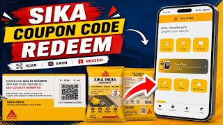 Sika Token Kaise Kaise Reddem Kare / Sika App Register & Coupon Code Scan A to Z Full Process #Sika screenshot 5