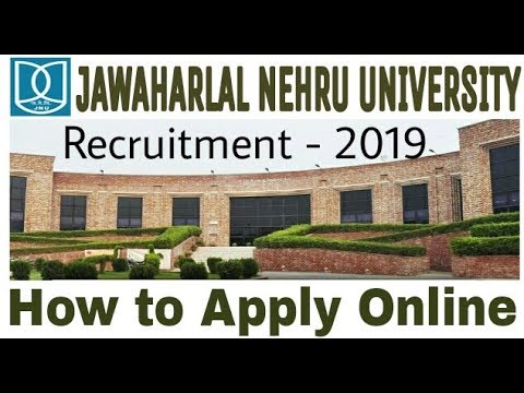 JNU Recruitment 2019 II Non Teaching Staff II How to Apply Online II Learn Technical