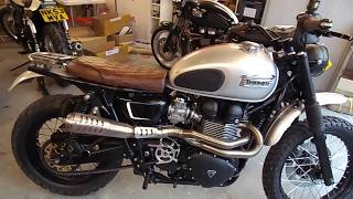 Part Two - Converting a Mag Wheel 2015 Bonneville into a Desert Racer Style Scrambler