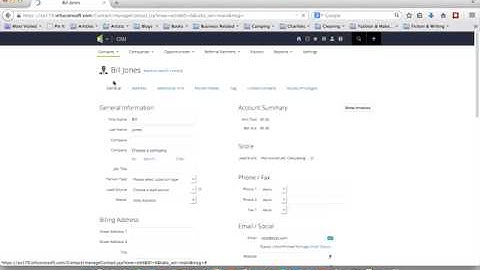 Add and link contacts in Infusionsoft