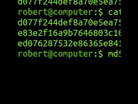 The 'md5sum' Command In Linux