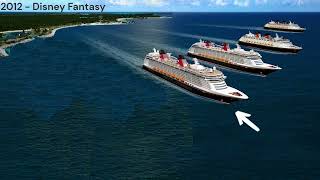 The 25 Year Expansion of Disney Cruise Line