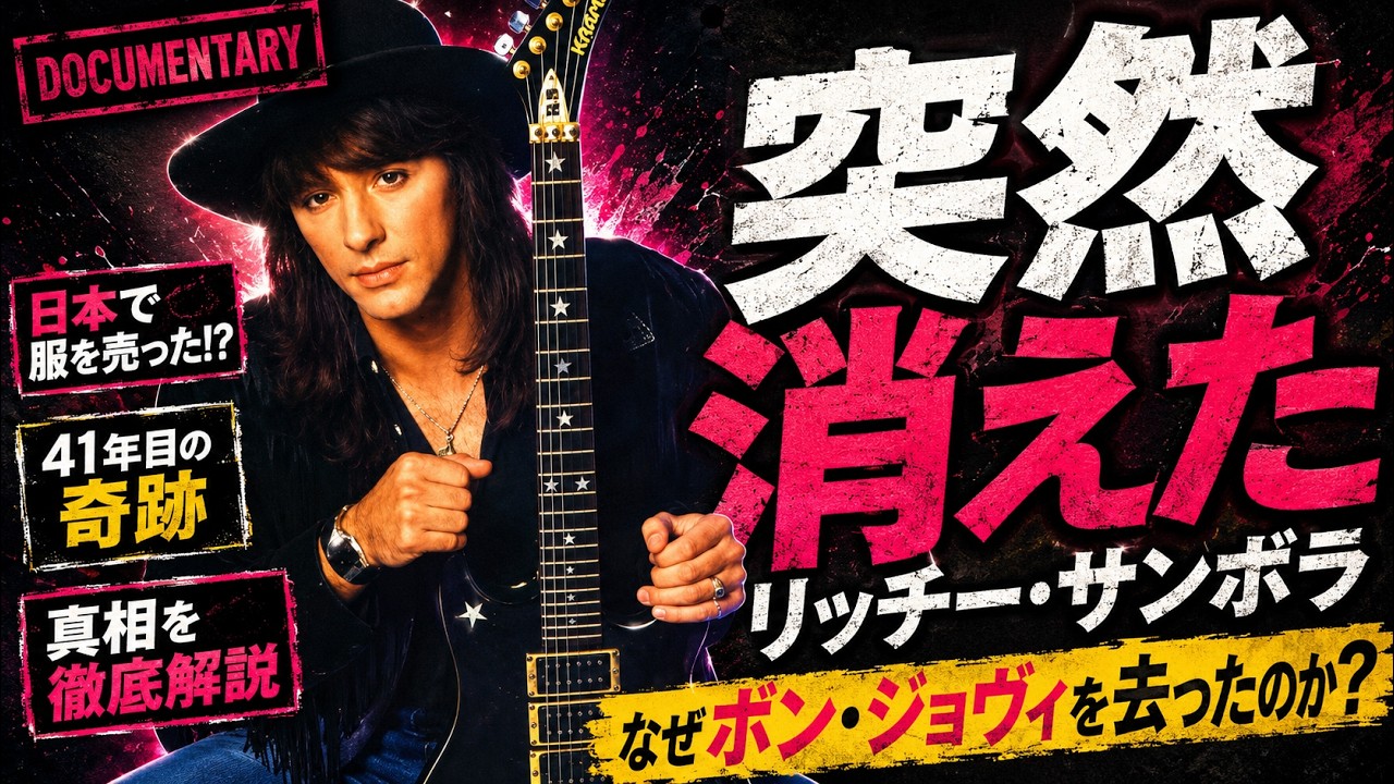 Bon Jovi] Why Did Richie Sambora Suddenly Disappear? The Truth