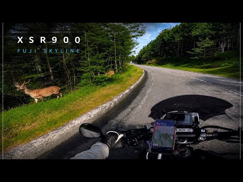 XSR900|深緑の富士山スカイラインと三気筒サウンド🎧|SP忠男 POWERBOX FULL RS チタンブルー🔊|CP3|ツーリング